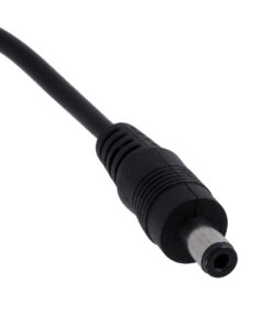 GLOBOSTAR® STRIPDC 70681 Ταχυσύνδεσμος DC Jack 5.5×2.1mm Θηλυκός σε Αρσενικό με Διακόπτη On/Off IP20 – Μαύρο – Μ185 x Π1.9 x Υ1.5cm