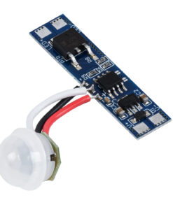 GLOBOSTAR® SENSORA 70692 Ανιχνευτής PIR / Αισθητήρας Κίνησης Ειδικός για Προφίλ Αλουμινίου 180° DC 5-24V 8A 192W Max IP20 - Μ4.3 x Π1 x Υ1.5cm - 2 Χρόνια Εγγύηση