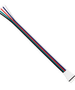 GLOBOSTAR® STRIPCON 70696 Ταχυσύνδεσμος 5 Pin Αρσενικός για Ταινία LED RGBW σε 5 Καλώδια IP20 - Πολύχρωμο - Μ15.6 x Π1.3 x Υ0.3cm