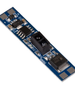 GLOBOSTAR® SENSORA 70698 Ανιχνευτής / Αισθητήρας Κίνησης Χεριού Ειδικός για Προφίλ Αλουμινίου DC 5-24V 6A 144W Max IP20 - Μ4.9 x Π1 x Υ0.7cm - 2 Χρόνια Εγγύηση