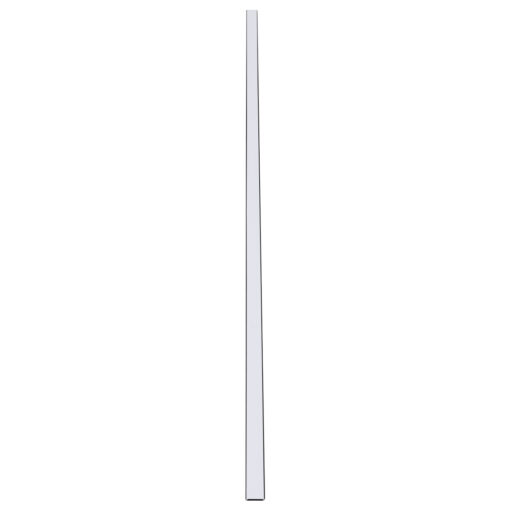 GLOBOSTAR® ALP-LINEAR VEXTA 70825-3M Επιφανειακό Προφίλ Αλουμινίου με Λευκό Γαλακτερό Πατητό Κάλυμμα για Ταινίες LED IP20 – Μαύρο & Λευκό – Μ300 x Π3 x Υ2cm – Πακέτο 5 Τεμαχίων
