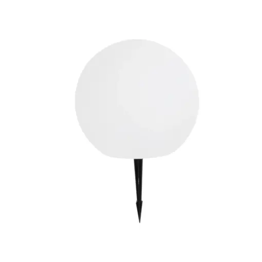GLOBOSTAR® GARDENGLOW 71474 Μοντέρνο Φωτιστικό Κήπου Μπάλα με IR Ασύρματο Χειριστήριο LED 3W 240lm 360° DC 5V με USB-C με Ενσωματωμένο Φωτοβολταϊκό Panel 6V 1W & Επαναφορτιζόμενη Μπαταρία Li-ion 3.7V 2x18650 1400mAh Αδιάβροχο IP54 Πολύχρωμο RGBW Dimmable - Sanan SMD Chip - Γαλακτερό Λευκό - Μ25 x Π25 x Υ25cm - 2 Χρόνια Εγγύηση - Image 2