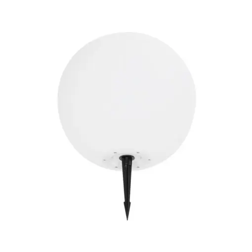 GLOBOSTAR® GARDENGLOW 71475 Μοντέρνο Φωτιστικό Κήπου Μπάλα με IR Ασύρματο Χειριστήριο LED 5W 400lm 360° DC 5V με USB-C με Ενσωματωμένο Φωτοβολταϊκό Panel 6V 1.5W & Επαναφορτιζόμενη Μπαταρία Li-ion 3.7V 3x18650 1800mAh Αδιάβροχο IP54 Πολύχρωμο RGBW Dimmable - Sanan SMD Chip - Γαλακτερό Λευκό - Μ35 x Π35 x Υ35cm - 2 Χρόνια Εγγύηση - Image 4