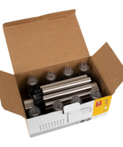GloboStar® 71521-10 ΣΕΤ 10 Τεμαχίων Αυτόνομα Ηλιακά Φωτιστικά LED SMD 1W 40lm με Ενσωματωμένη Μπαταρία 600mAh – Φωτοβολταϊκό Πάνελ με Αισθητήρα Ημέρας-Νύχτας Αδιάβροχο IP65 Φανάρι Κήπου Στρογγυλό Θερμό Λευκό 2700K