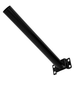 GloboStar® 71549 Μεταλλική Βάση Στήριξης M50cm x Φ50mm για Φωτιστικά Δρόμου Street Lights με Διάμετρο Βάσης από Φ50mm έως Φ60mm