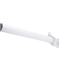 GloboStar® 71576 Μεταλλική Βάση Στήριξης M50cm x Φ50mm για Φωτιστικά Δρόμου Street Lights με Διάμετρο Βάσης από Φ50mm έως Φ60mm