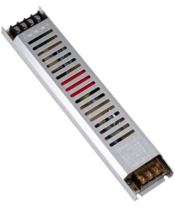GloboStar® 73027 Μεταλλικό Τροφοδοτικό PELV Ultra Slim για Προϊόντα LED 150W 12.5A - AC 220-240V σε DC 12V - IP20 L25.2 x W5.4 x H2.1cm - 3 Χρόνια Εγγύηση