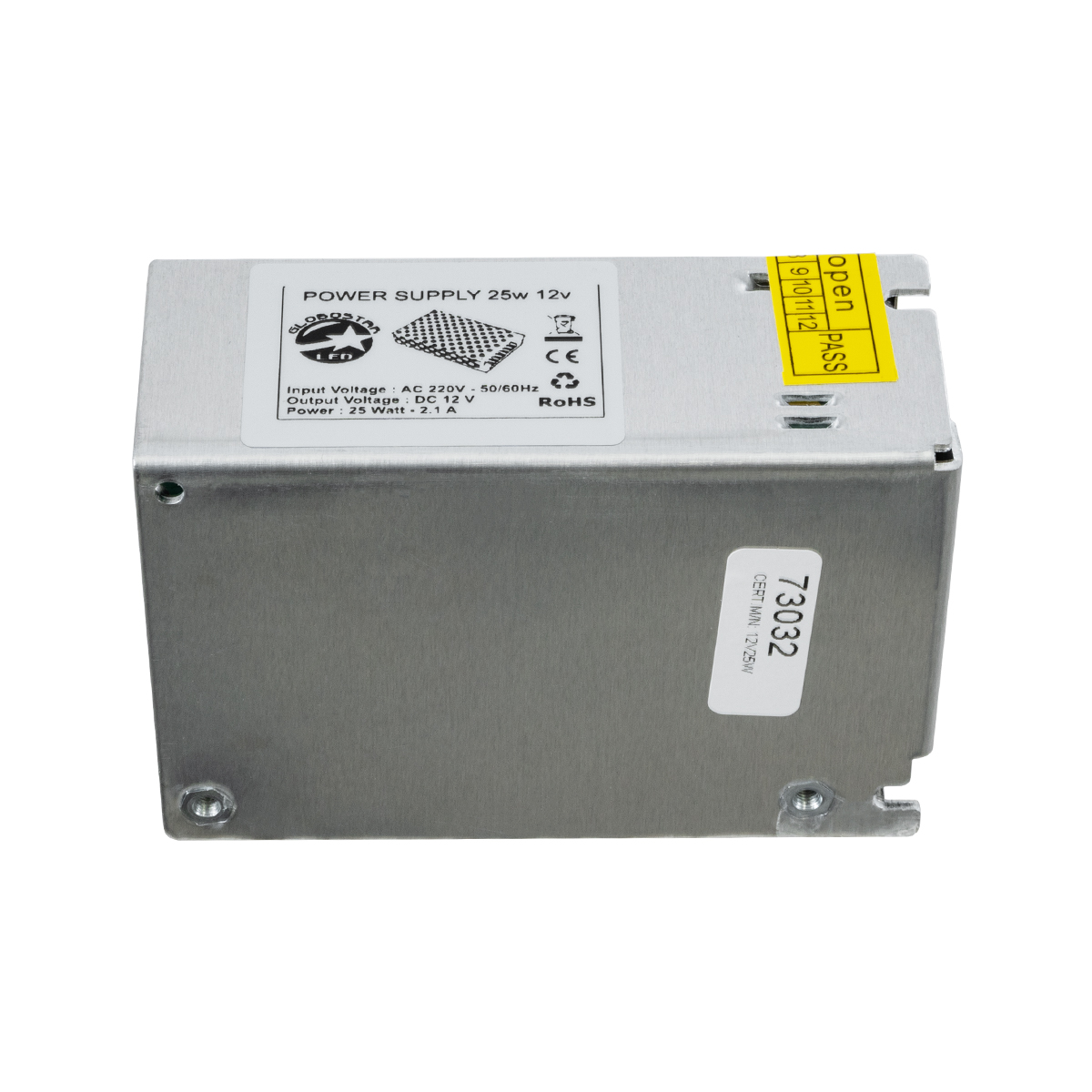 GLOBOSTAR® LUMIVOLT 73032 Τροφοδοτικό/Μετασχηματιστής PELV 25W 2.1A DC 12V IP20 - AC 220-240V σε DC 12V / Ρυθμιζόμενo από DC 10.8V έως DC 13.2V - Μ8.7 x Π5.8 x Υ3.4cm - 3 Χρόνια Εγγύηση - Image 5