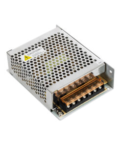 GLOBOSTAR® LUMIVOLT 73043 Τροφοδοτικό/Μετασχηματιστής PELV 120W 5A DC 24V IP20 - AC 220-240V σε DC 24V / Ρυθμιζόμενo από DC 22.5V έως DC 25.5V - Μ13 x Π10 x Υ4cm - 3 Χρόνια Εγγύηση