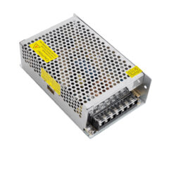 GLOBOSTAR® LUMIVOLT 73045 Τροφοδοτικό/Μετασχηματιστής PELV 200W 8.3A DC 24V IP20 - AC 220-240V σε DC 24V / Ρυθμιζόμενo από DC 22.5V έως DC 25.5V - Μ16 x Π10 x Υ5cm - 3 Χρόνια Εγγύηση