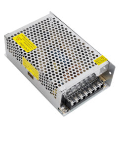 GLOBOSTAR® LUMIVOLT 73045 Τροφοδοτικό/Μετασχηματιστής PELV 200W 8.3A DC 24V IP20 - AC 220-240V σε DC 24V / Ρυθμιζόμενo από DC 22.5V έως DC 25.5V - Μ16 x Π10 x Υ5cm - 3 Χρόνια Εγγύηση