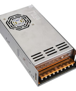 GLOBOSTAR® LUMIVOLT 73046 Τροφοδοτικό/Μετασχηματιστής PELV 400W 16.6A DC 24V IP20 - AC 220-240V σε DC 24V / Ρυθμιζόμενo από DC 22.5V έως DC 25.5V - Μ20 x Π10 x Υ5cm - 3 Χρόνια Εγγύηση