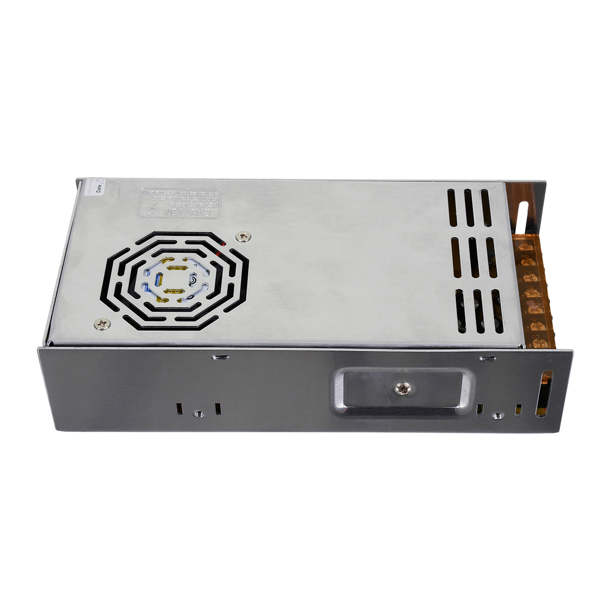 GLOBOSTAR® LUMIVOLT 73046 Τροφοδοτικό/Μετασχηματιστής PELV 400W 16.6A DC 24V IP20 - AC 220-240V σε DC 24V / Ρυθμιζόμενo από DC 22.5V έως DC 25.5V - Μ20 x Π10 x Υ5cm - 3 Χρόνια Εγγύηση - Image 3