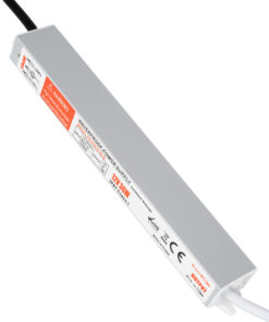 GLOBOSTAR® LUMIWATER 73051 Τροφοδοτικό/Μετασχηματιστής SELV 36W 3A DC 12V Αδιάβροχο IP67 - AC 220-240V σε DC 12V - Μ22.1 x Π3 x Υ2cm - 3 Χρόνια Εγγύηση