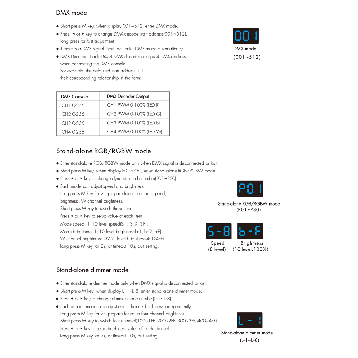 GloboStar® 73145 D4C-L SKYDANCE DC DMX512 Constant Current & RDM Decoder 4 Καναλιών DC 12-48V 4 x 0.5A 22.5W - Max 2A 90W - IP20 Μ17 x Π5 x Υ2.5cm - 5 Χρόνια Εγγύηση - Image 11