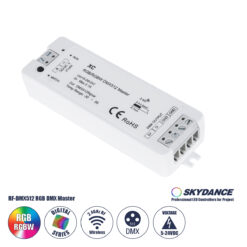 GloboStar® 73157 XC SKYDANCE DC RF 2.4Ghz DMX512 Master Digital DC 5-24V - IP20 Μ10.5 x Π3.5 x Υ2cm - 5 Χρόνια Εγγύηση