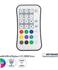 GloboStar® 73158 R9 SKYDANCE Ασύρματο Χειριστήριο RF 2.4Ghz 1 Group για όλα τα Πολύχρωμα SKYDANCE Controller DC 3V 1 x CR2032 - IP20 Μ10.7 x Π5.8 x Υ1cm - 5 Χρόνια Εγγύηση