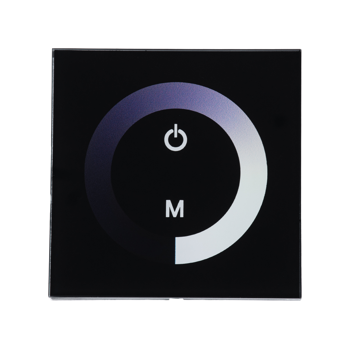 GLOBOSTAR® DIMTOUCH 73318 Dimmer Τοίχου με Touch Panel με 1 x 12A 288W Κανάλι DC 12-24V 12A 288W Max IP20 - Μ9 x Π9 x Υ3.5cm - 2 Χρόνια Εγγύηση - Image 3