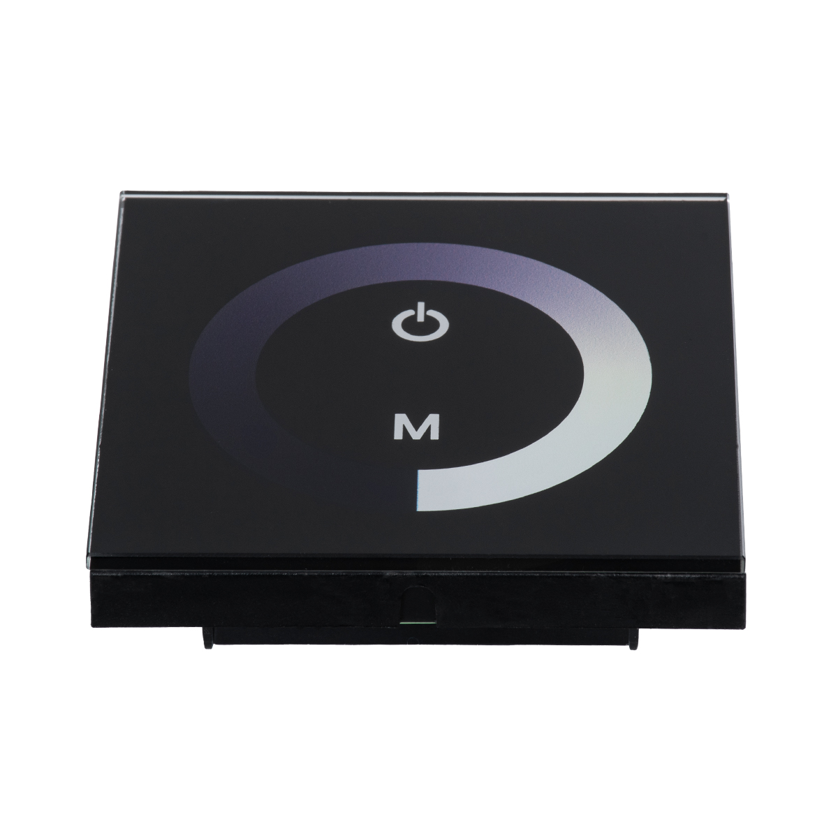GLOBOSTAR® DIMTOUCH 73318 Dimmer Τοίχου με Touch Panel με 1 x 12A 288W Κανάλι DC 12-24V 12A 288W Max IP20 - Μ9 x Π9 x Υ3.5cm - 2 Χρόνια Εγγύηση - Image 4