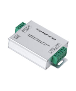 Alternative view of GloboStar® 73392 DC Power & Signal High Speed Amplifier Ενισχυτής Ισχύος & Σήματος Υψηλών Ταχυτήτων 3 Καναλιών DC 12-24V 3 x 4A 96W - Max 12A 288W - IP20 RGB Μ10.5 x Π6.5 x Υ2.5cm - 2 Years Warranty