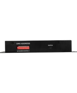 GLOBOSTAR® RGBCONTROLLER 73412 DMX Dimmer / Controller με RF Ασύρματο Χειριστήριο με 3 x 15A 75W Κανάλια DC 5-24V 15A 360W Max IP20 – DMX512 & RF2.4Ghz – Μ17.5 x Π3 x Υ3.5cm – 1 Χρόνος Εγγύηση