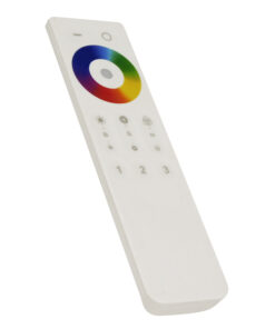 GLOBOSTAR® RGBGROUP 73413 RF 2.4Ghz Ασύρματο Χειριστήριο Αφής 3 Ζωνών για Πολύχρωμο RGB Controller 73414 DC3V 2 x AAA IP20 - RF 2.4G - Μ15 x Π4 x Υ1cm - 2 Χρόνια Εγγύηση