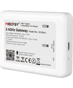 GloboStar® 73423 WL-Box1 Mi-BOXER Smart Bridge Gateway RF 2.4GHz to WiFi IEEE 802.11b/g/n DC 5V 500mA - IP20 - Μ9 x Π6.6 x Υ15cm - 5 Years Warranty