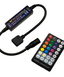 GloboStar® 73429 Ασύρματος LED RGB Controller με Χειριστήριο RF 2.4Ghz DC 5-24V Max 144W