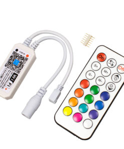 GloboStar® 73430 Ασύρματος Smart Home Wi-Fi LED RGBW + WW Controller με Χειριστήριο RF DC 9-28V Max 100W