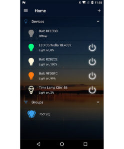 Alternative view of GloboStar® 73430 Ασύρματος Smart Home Wi-Fi LED RGBW + WW Controller με Χειριστήριο RF DC 9-28V Max 100W
