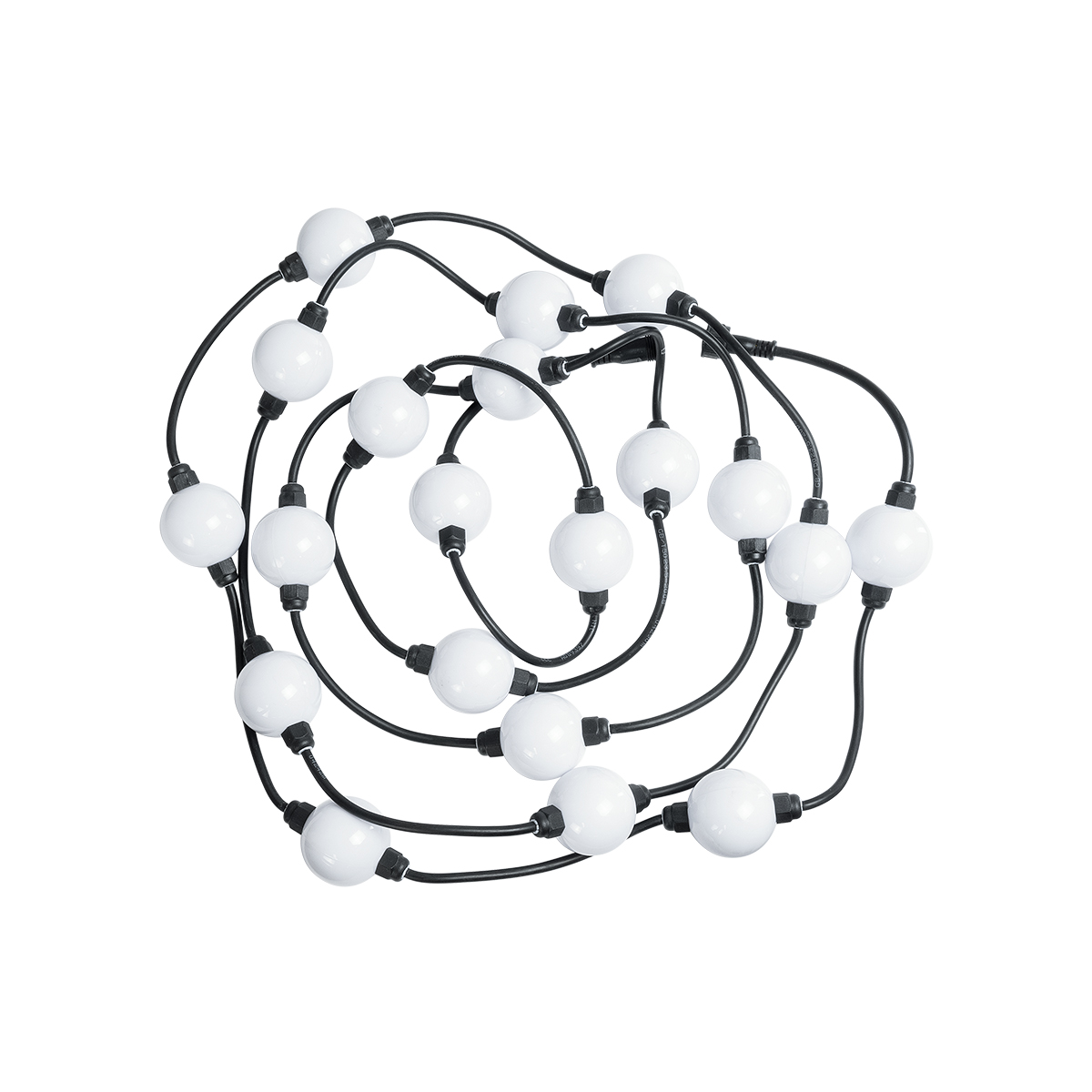 GLOBOSTAR® DIGICHAIN 73722 Ψηφιακή Pixel Addressable Γιρλάντα LED 28W 1400lm 360° DC 24V Αδιάβροχο IP65 60 x SMD3535 Chip 20 x Pixel Πολύχρωμο RGB Dimmable SPI/TTL Protocol IC WS2811/SM16703P - Sanan SMD Chip - Μ460 x Π5 x Υ5cm - Πακέτο 20 Τεμαχίων - 3 Χρόνια Εγγύηση - Image 3
