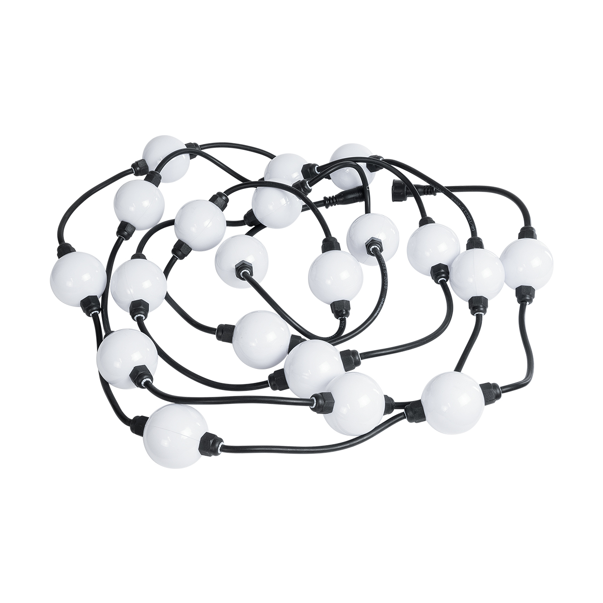 GLOBOSTAR® DIGICHAIN 73722 Ψηφιακή Pixel Addressable Γιρλάντα LED 28W 1400lm 360° DC 24V Αδιάβροχο IP65 60 x SMD3535 Chip 20 x Pixel Πολύχρωμο RGB Dimmable SPI/TTL Protocol IC WS2811/SM16703P - Sanan SMD Chip - Μ460 x Π5 x Υ5cm - Πακέτο 20 Τεμαχίων - 3 Χρόνια Εγγύηση - Image 4