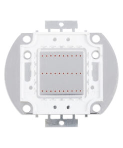 GloboStar® 73767 Υψηλής Ισχύος LED COB BRIDGELUX 30W 1500lm DC 20-24V - Μ5.5 x Π5.2 x Υ0.4cm - Κόκκινο - 2 Χρόνια Εγγύηση