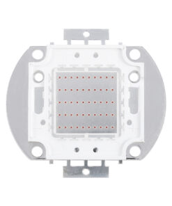 GloboStar® 73768 Υψηλής Ισχύος LED COB BRIDGELUX 50W 2500lm DC 20-24V - Μ5.6 x Π5.2 x Υ0.6cm - Κόκκινο - 2 Χρόνια Εγγύηση