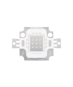 GloboStar® 73769 Υψηλής Ισχύος LED COB BRIDGELUX 10W 500lm DC 10-12V - M2.9 x P2 x Y0.3cm - Πράσινο - 2 Χρόνια Εγγύηση