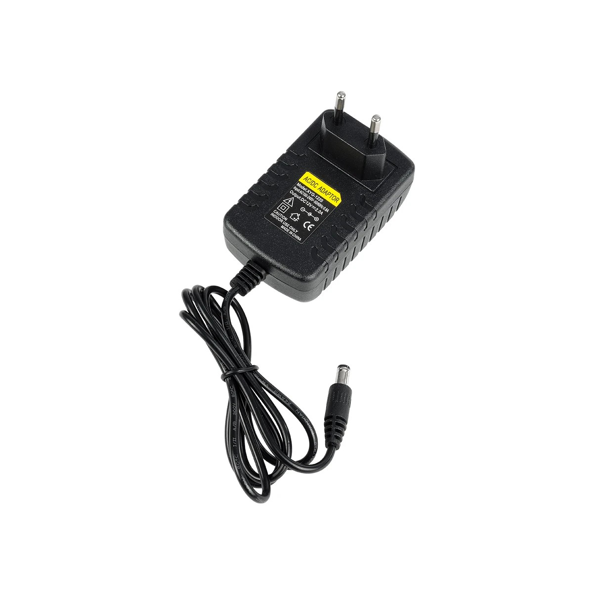 GLOBOSTAR® LUMIPLAST 73072 Τροφοδοτικό/Μετασχηματιστής SELV 24W 2A DC 12V IP20 - AC 220-240V σε DC 12V - Μ5 x Π7.5 x Υ8cm - 2 Χρόνια Εγγύηση - Image 3