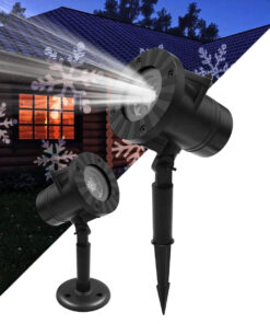 GloboStar® 75599 Προβολάκι Κήπου Καρφωτό - Δαπέδου Epistar LED 6W 300lm 60° AC 230V Αδιάβροχο IP44 RGB με 12 Διαφορετικά Σχέδια Φωτισμού