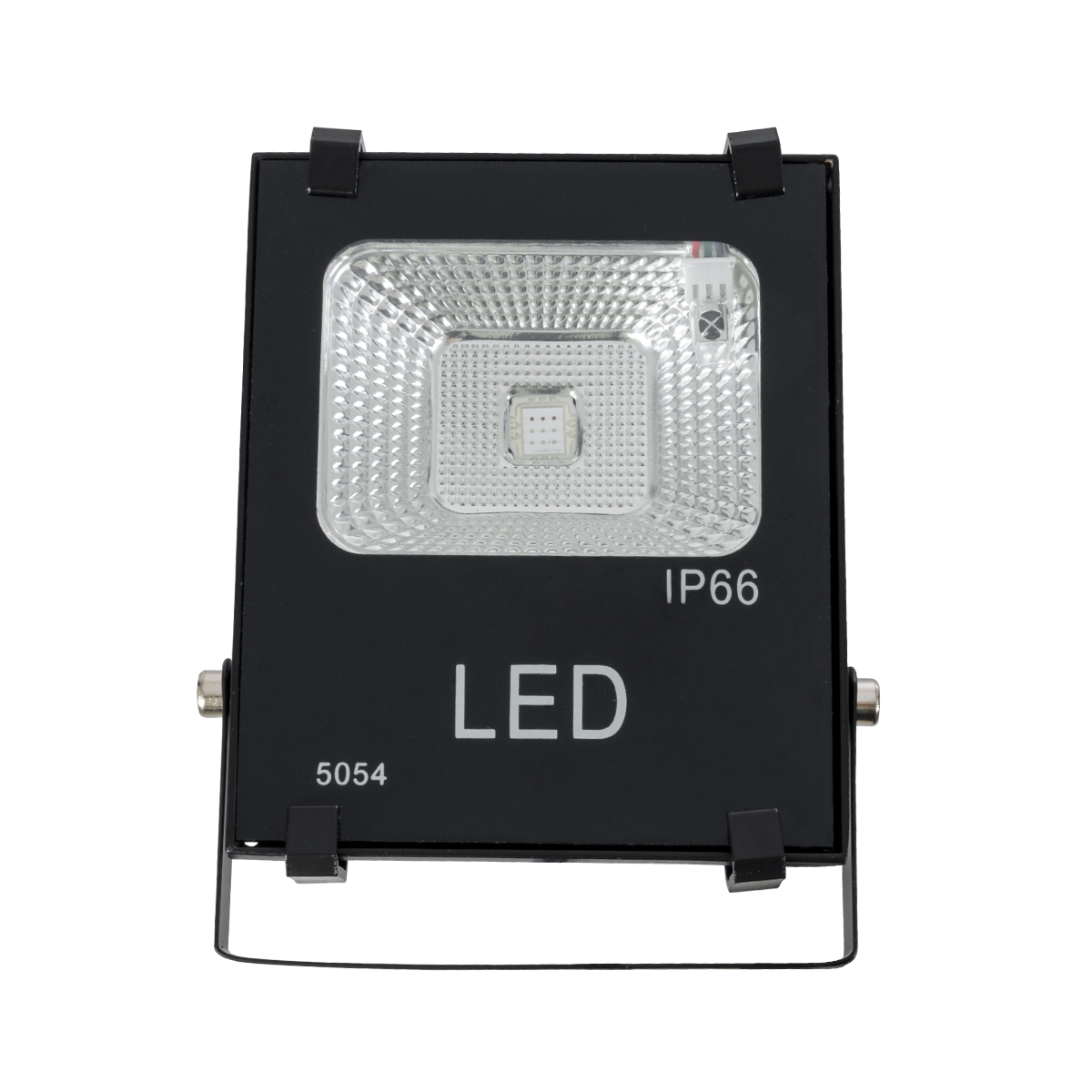 GLOBOSTAR® RGBFLOOD 75600 Προβολέας με IR Ασύρματο Χειριστήριο LED 10W 650lm 120° AC 220-240V Αδιάβροχο IP66 Πολύχρωμο RGB Dimmable - Μαύρο Ματ - Μ11 x Π4 x Υ13.5cm - 2 Χρόνια Εγγύηση - Image 3