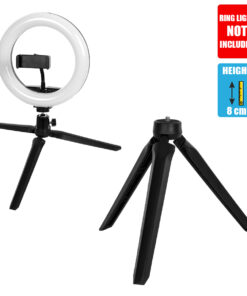 GloboStar® 75806 Professional Table Tripod - Επαγγελματικό Επιτραπέζιο Τρίποδο για Ring Light LED