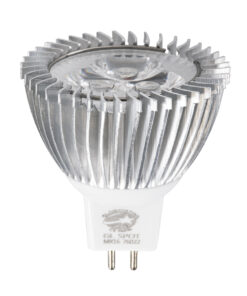 GLOBOSTAR® TRIBOO 76022 Σποτ GU5.3 MR16 LED 3W 260lm 30° DC 12V IP20 Θερμό Λευκό 2700K - Μ5 x Π5 x Υ5.2cm - 3 Χρόνια Εγγύηση