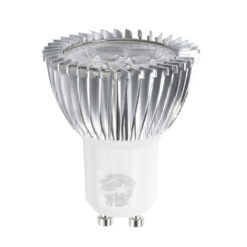 GLOBOSTAR® TRIBOO 76043 Σποτ GU10 MR16 LED 3W 250lm 45° AC 220-240V IP20 Κόκκινο Dimmable - Μ5 x Π5 x Υ5.5cm - 3 Χρόνια Εγγύηση