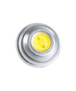 GLOBOSTAR® G4BACK 76112 Λάμπα G4 LED 2W 200lm 120° DC 12V IP20 Ψυχρό Λευκό 6000K Dimmable - Sanan COB Chip - Back Pin - Μ2.5 x Π2.5 x Υ0.9cm - 2 Χρόνια Εγγύηση