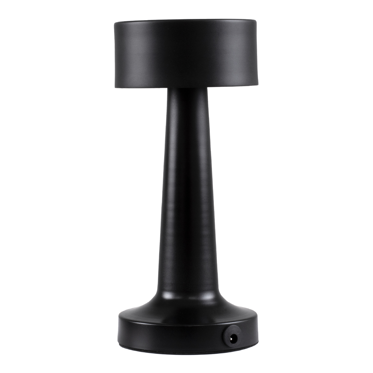 GloboStar® BELLA 76503 Επαναφορτιζόμενο Επιτραπέζιο Φωτιστικό Πορτατίφ LED 1.5W 105lm 120° DC 5V IP44 Θερμό Λευκό 2700K Dimmable Μαύρο Αλουμίνιο - Μ9 x Π9 x Υ21cm - 2 Xρόνια Εγγύηση - Image 4