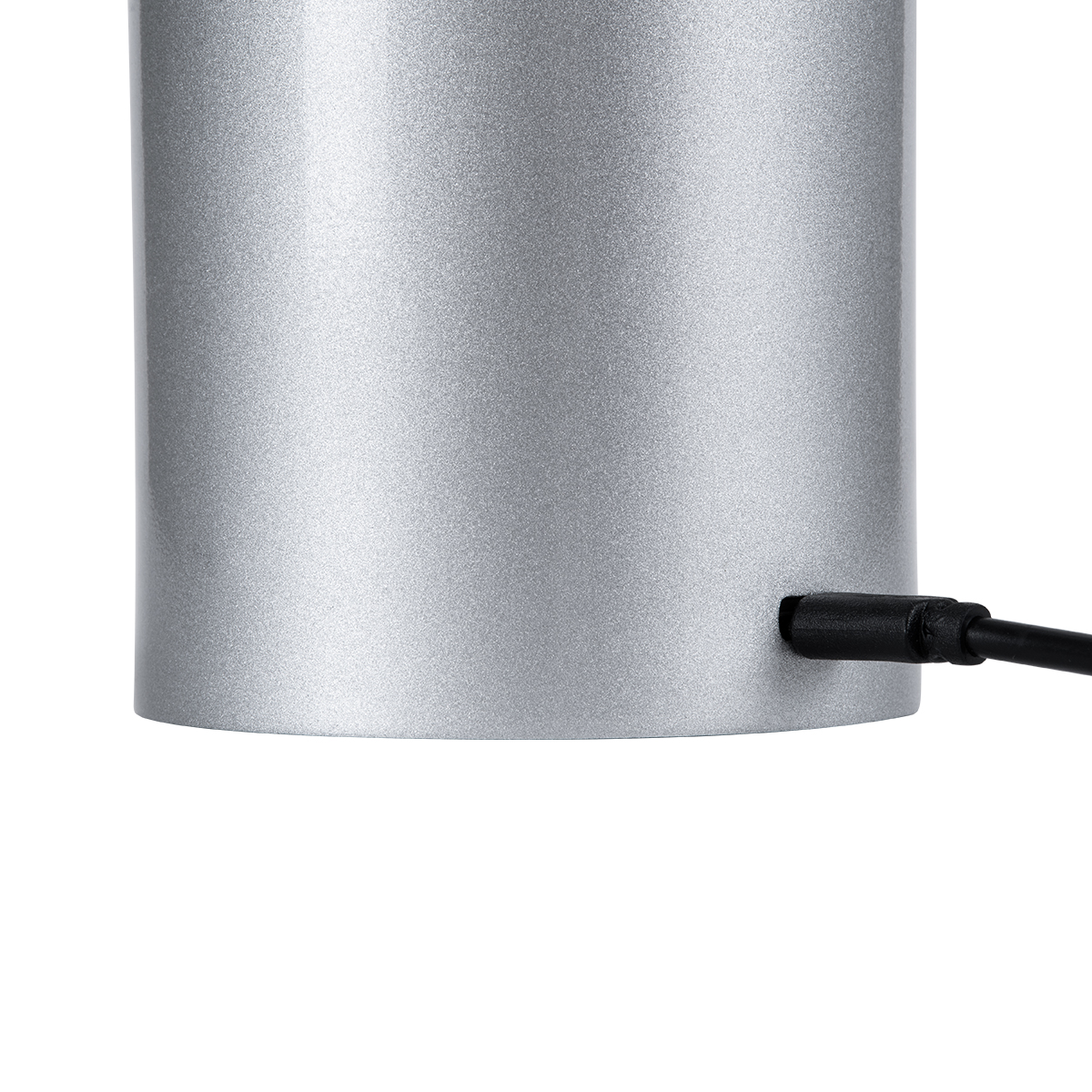GloboStar® JOJO 76521 Επαναφορτιζόμενο Επιτραπέζιο Φωτιστικό Πορτατίφ LED 1.5W 105lm 120° DC 5V IP44 CCT Ultra Θερμό 1500K - Φυσικό Λευκό 4500K - Ψυχρό Λευκό 6000K Dimmable Ασημί Αλουμίνιο - Μ8 x Π8 x Υ34cm - 2 Χρόνια Εγγύηση - Image 9