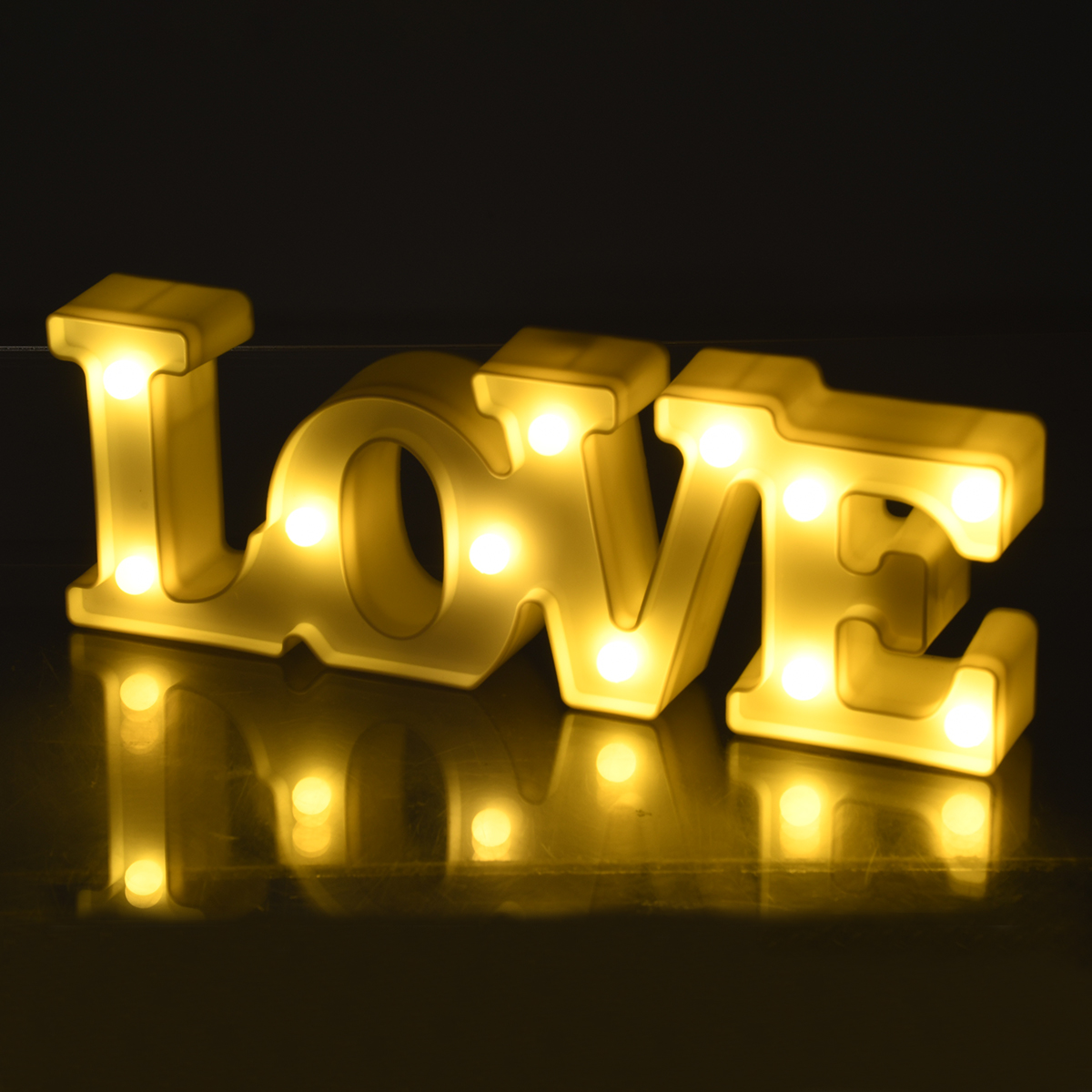 GLOBOSTAR® LOVE BOMBING 76549 Μοντέρνο Επιτραπέζιο Φωτιστικό Πορτατίφ LED 2W 120lm 180° DC 3V με Μπαταρίες 2xAAA IP20 Θερμό Λευκό 2700K - Λευκό - Μ30 x Π10.7 x Υ4cm - 2 Χρόνια Εγγύηση - Image 10