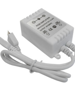 LED RGB Ενισχυτής Σήματος Πλαστικός 12v (144w) - 24v (288w) GloboStar 77407