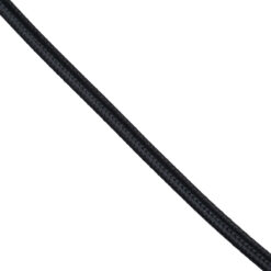 GLOBOSTAR® DECOCABLE 77601 Υφασμάτινο Καλώδιο 2 x 0.75mm² IP20 - Μαύρο - Μ100 x Π0.6 x Υ0.6cm