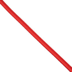 GLOBOSTAR® DECOCABLE 77600 Υφασμάτινο Καλώδιο 2 x 0.75mm² IP20 - Κόκκινο - Μ100 x Π0.6 x Υ0.6cm