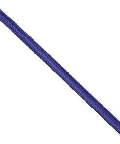 GloboStar® 77611 Στρογγυλό Υφασμάτινο Καλώδιο 1m 2 x 0.75mm² Μωβ