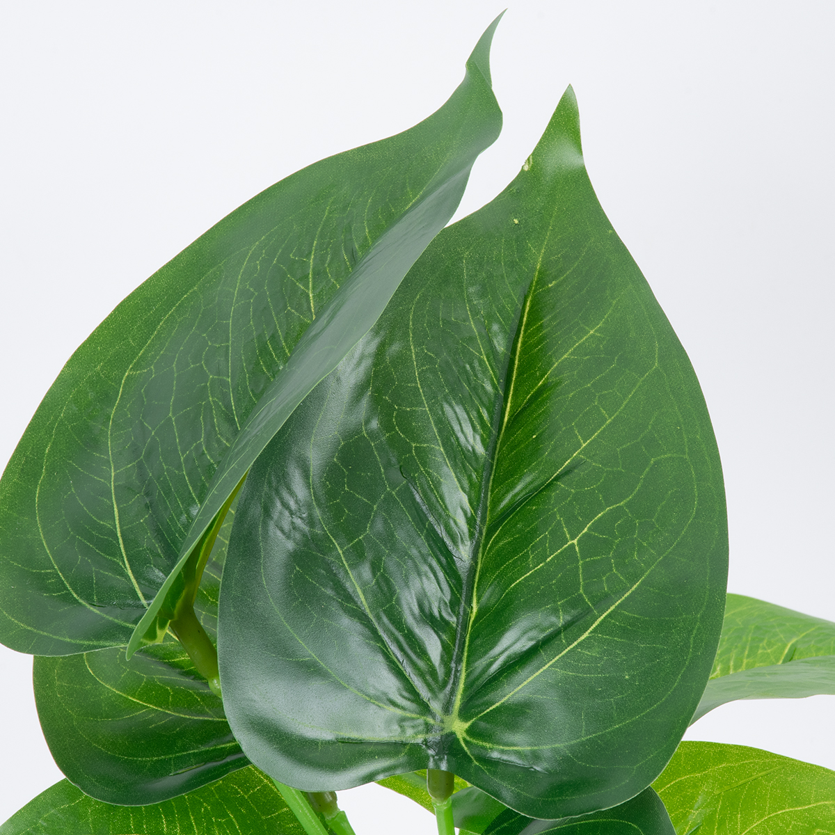 GloboStar® POTHOS 78266 Τεχνητό Φυτό Πόθος - Μπουκέτο Διακοσμητικών Φυτών - Κλαδιών με Φύλλωμα Πράσινο Υ28cm - Image 2